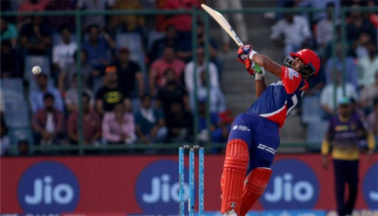 Rishabh Pant's 16-ball 38 against KKR one of the best cameos of IPL 2017 –  Watch Video | IPL News | Zee News