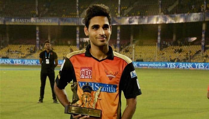 IPL 2017: I wasn&#039;t worried about the onslaught launched by Manan Vohra, I&#039;m used to it, says Bhuvneshwar Kumar