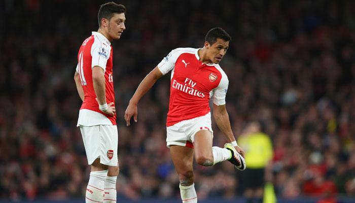 Premier League: Alexis Sanchez, Mesut Ozil end  Arsenal's run of  four successive defeats with 2-1 win against Middlesbrough