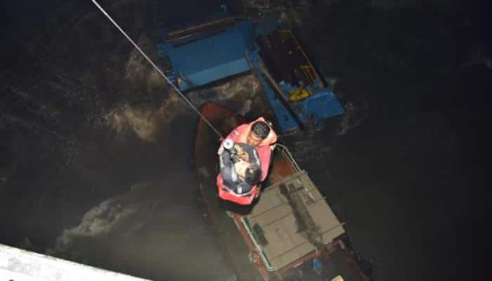 Navy rescues 4 from tugboat off Mumbai coast