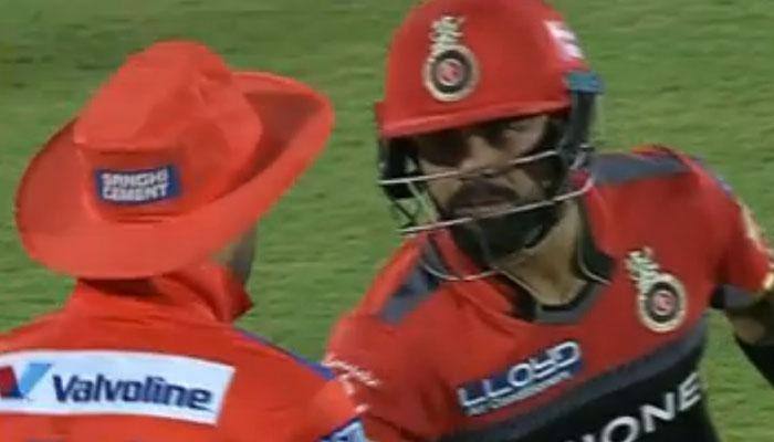 RCB vs GL: Virat Kohli congratulates Brendon McCullum after his sensational fielding effort at boundary, watch video