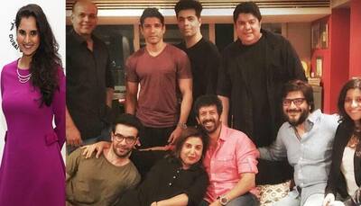 PHOTOS: When nine veteran Bollywood directors went to meet Sania Mirza!