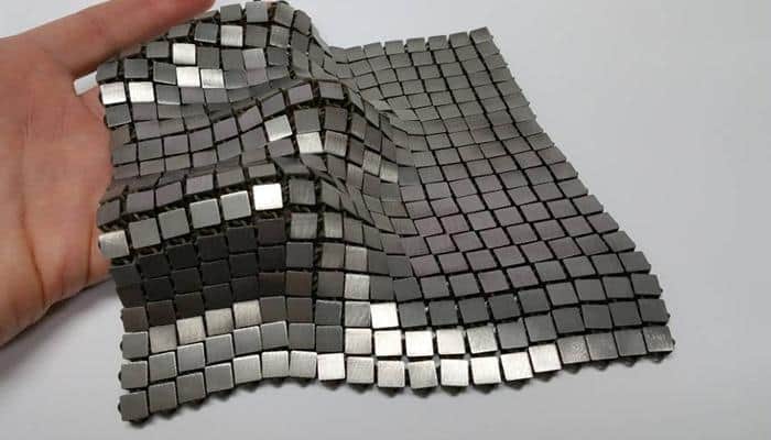 NASA scientists creates 3D-printed metal fabrics for use in space