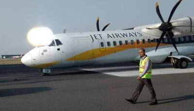 Major accident averted at IGI Airport; Jet Airways flight suffers nose wheel malfunction