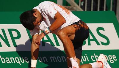 Monte Carlo Masters: Belgian David Goffin stuns Novak Djokovic 6-2, 3-6, 7-5