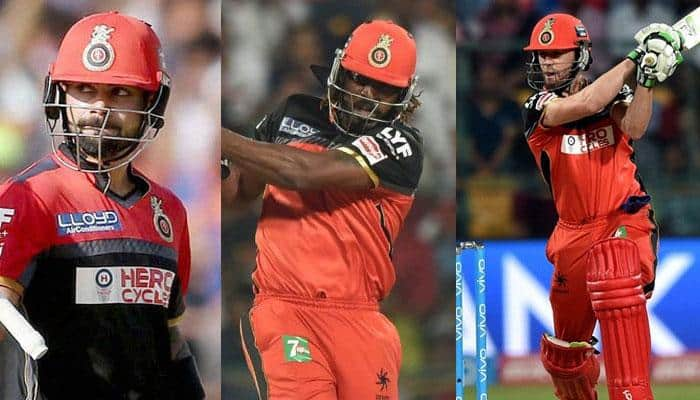 IPL 2017: Virat Kohli, AB de Villiers, Chris Gayle trinity the talk of town at Eden Gardens