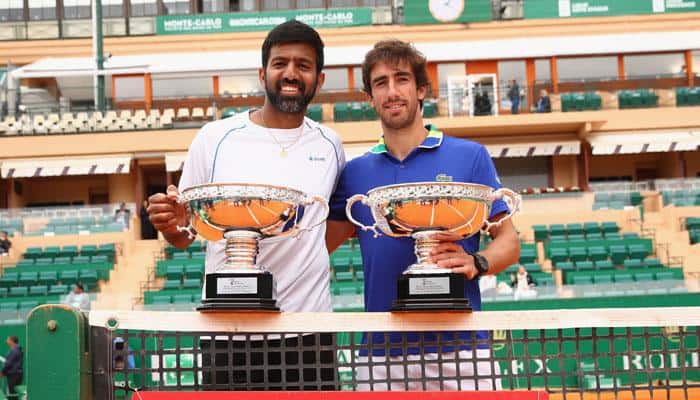Monte Carlo Masters: Rohan Bopanna-Pablo Cuevas pair wins men&#039;s doubles crown