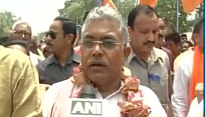 Those opposing &#039;Bharat Mata ki jai&#039;, &#039;Jai Sri Ram&#039; will be relegated to history: West Bengal BJP president Dilip Ghosh