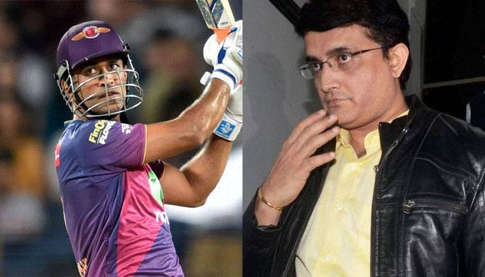 Playing MS Dhoni at No. 4 a must for RPS to reach IPL 2017 playoffs, says Sourav Ganguly