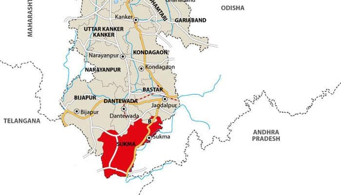 Where is Sukma and why it's a Naxal hotbed?