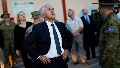 Australian PM Malcolm Turnbull visits troops in Iraq, Afghanistan
