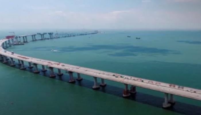 What an engineering marvel! China is building world's longest sea crossing - Here's its AMAZING VIDEO