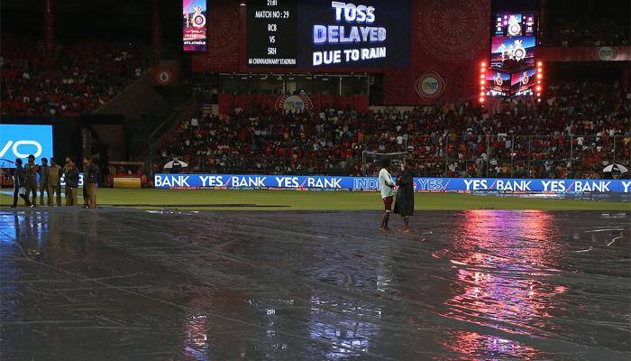 IPL 2017, RCB vs SRH – Rain forces officials to call off match; both teams awarded a point each