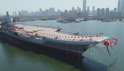 China launches first indigenously built aircraft carrier