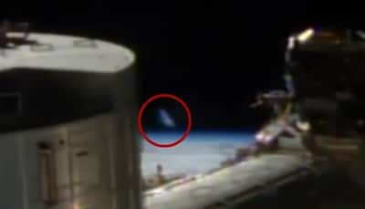 'Alien cylinder' passing ISS captured on NASA's live feed – Another cover up by US space agency?