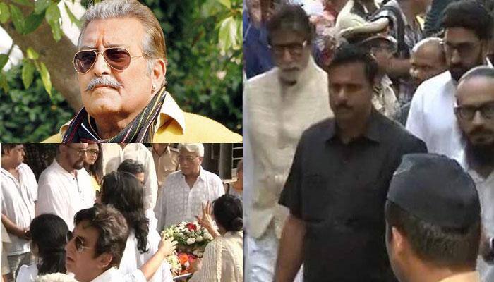 Vinod Khanna death: Last rites of veteran actor performed in Worli; Amitabh Bachchan, Rishi Kapoor and others pay respect