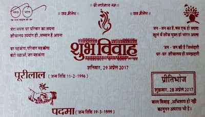 Rajasthan: THIS wedding card is crashing Internet and PM Narendra Modi will be pleased