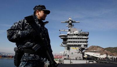 US carrier Carl Vinson stages war drills with South Korean Navy