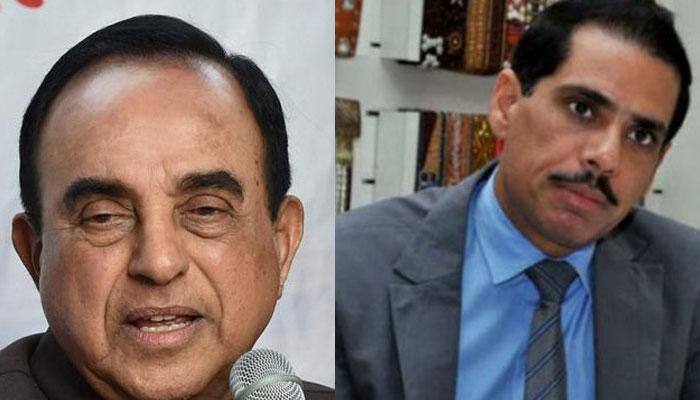 Subramanian Swamy takes a dig at Robert Vadra over his remark on Dhingra report - Here's what BJP MP said