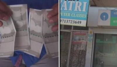 Madhya Pradesh: ATM produces Rs 500 notes without Mahatma Gandhii's image