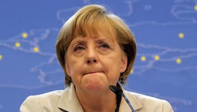 German Chancellor Angela Merkel arrives in Saudi Arabia without headscarf
