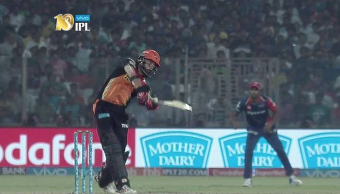 WATCH: Delhi Daredevils&#039; Kagiso Rabada tastes a Yuvraj Singh &#039;special&#039; flick SIX