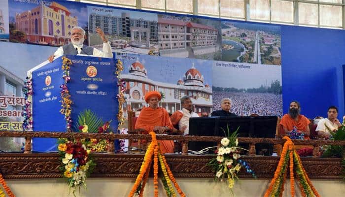 PM Narendra Modi stresses on preventive healthcare, urges people to take cleanliness pledge in Haridwar