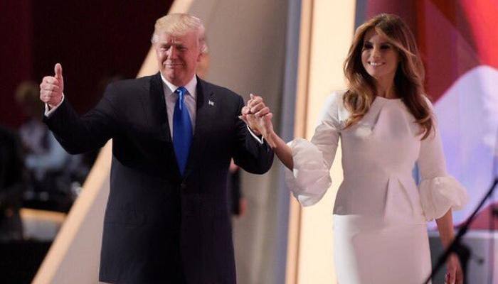 Melania Trump's Twitter account likes post mocking her marriage with Donald Trump