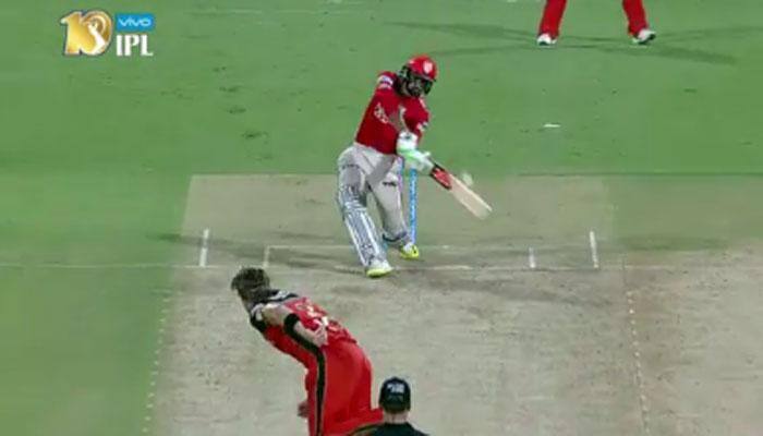 WATCH: Axar Patel steals the thunder in Bengaluru with blinding knock; punishes Shane Watson with sixes