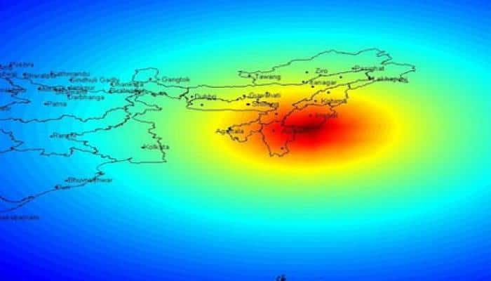 Highest earthquake magnitude in manipur