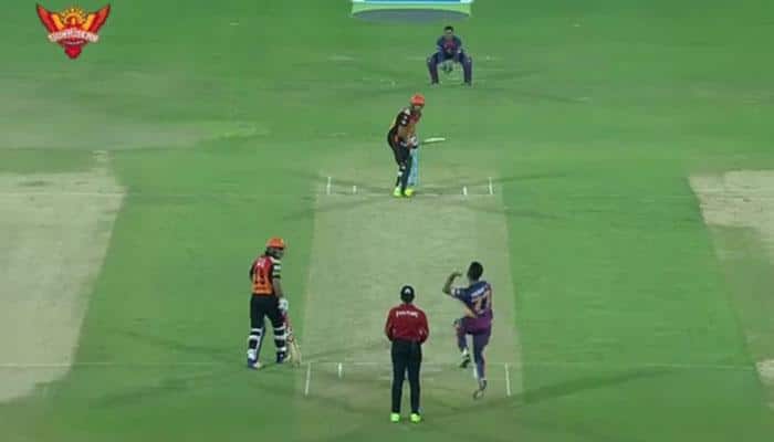 WATCH: Jaydev Unadkat scalps hat-trick against Sunrisers Hyderabad, in the over when it mattered most