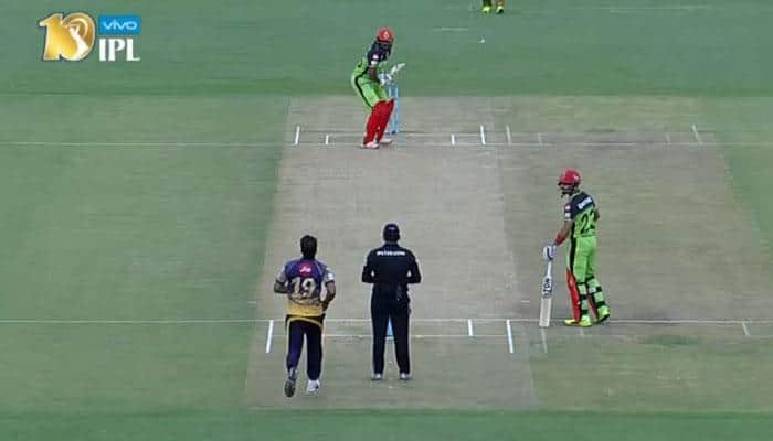 WATCH: RCB's Chris Gayle marks 100th IPL appearance with royal duck against KKR