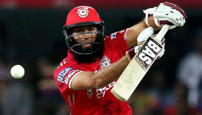 KXIP vs GL: Imperious Hashim Amla hits second century in IPL 2017