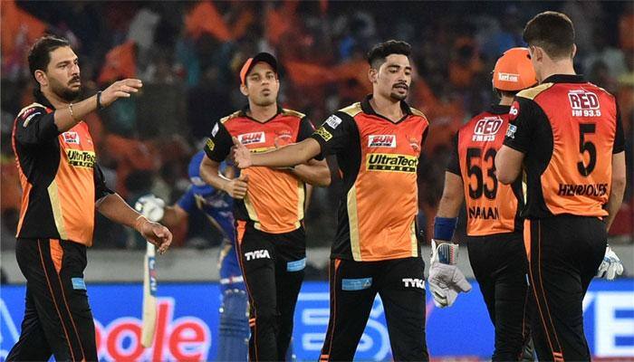 IPL 2017: Sunrisers Hyderabad consolidate 4th position with dominant victory over Mumbai Indians