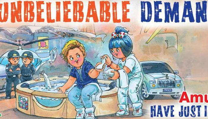 Amul's take on Justin Bieber's bizarre 'demand list' for Purpose Tour India is UNMISSABLE!