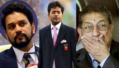 After leaking MS Dhoni's India Cements' offer letter, Lalit Modi takes on N Srinivasan and Anurag Thakur