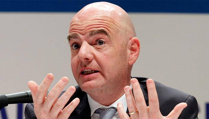 Gianni Infantino hits out at &#039;FIFA bashing&#039; and &#039;fake news&#039; surrounding the organisation