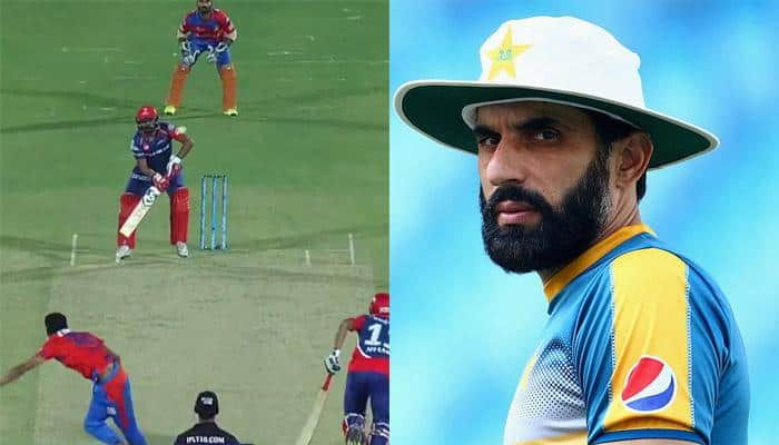 WATCH: Gutsy Amit Mishra teaches Pakistan legend Misbah-ul-Haq how to finish off a chase