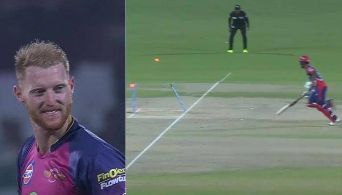 WATCH: Million dollar arm! Sanju Samson pays the price for taking on dead-eye accurate Ben Stokes