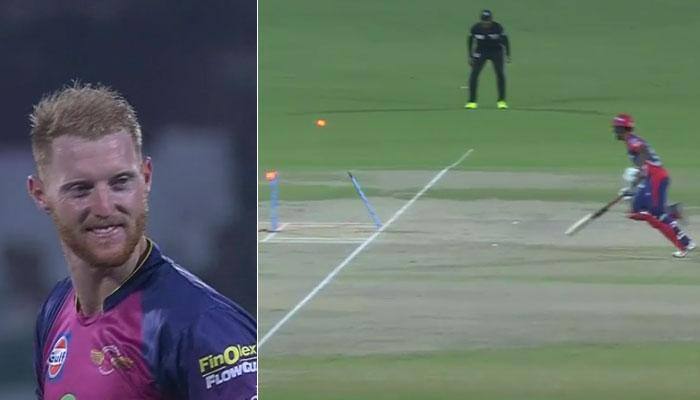 WATCH: Million dollar arm! Sanju Samson pays the price for taking on dead-eye accurate Ben Stokes