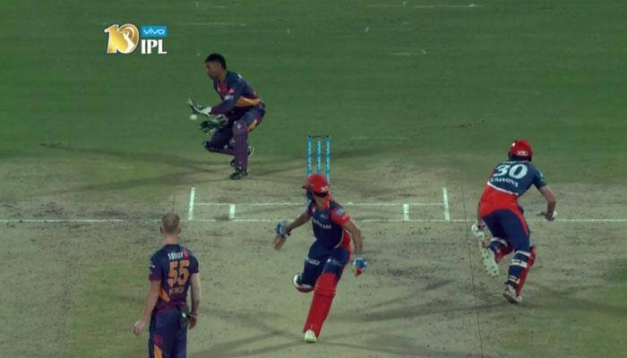 WATCH: MS Dhoni 'almost' pulls of a magical run-out in DD vs RPS IPL match