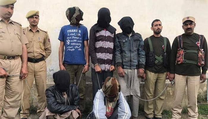 Lashkar module busted in J&amp;K's Doda, five terrorists arrested; weapons seized