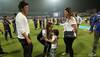 AbRam Khan takes Eden Gardens by storm, races with daddy Shah Rukh on turf! - Watch