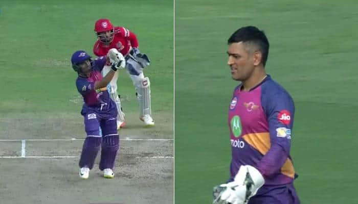 WATCH: Ajinkya Rahane does a MS Dhoni, finishes RPS vs KXIP match with a six