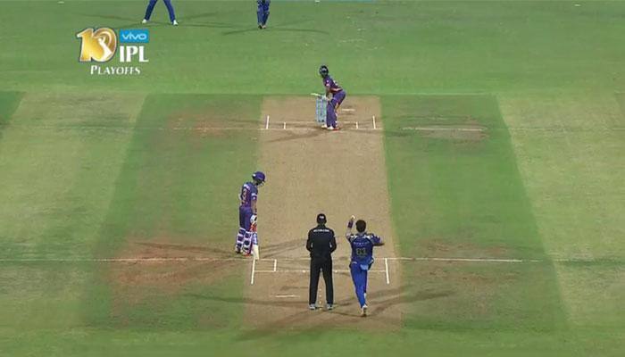 WATCH: Mitchell McClenaghan outfoxes Rahul Tripathi with a peach of a delivery in MI vs RPS match