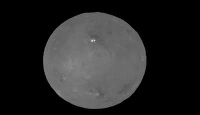NASA's Dawn spacecraft views Ceres's Occator Crater at opposition from sun