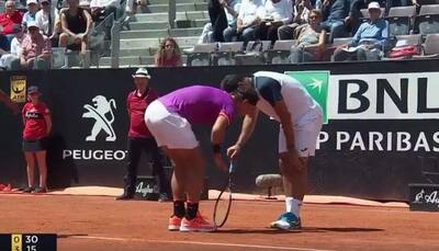 WATCH: Special Rafael Nadal on-court move to help injured Nicolas Almagro will make your day