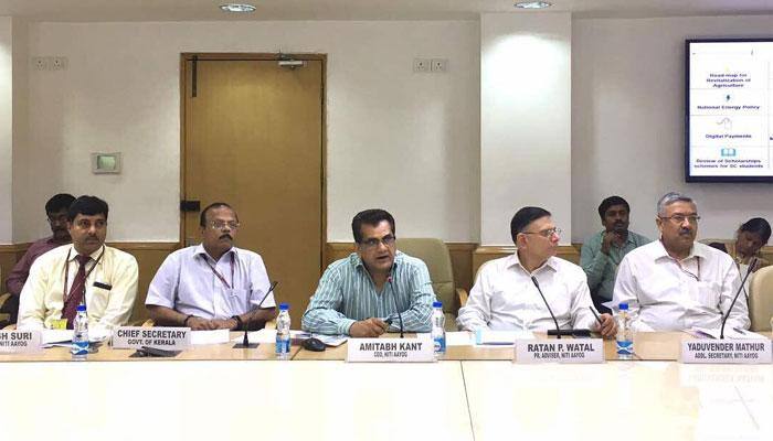 NITI Aayog holds first 'Samavesh' meeting