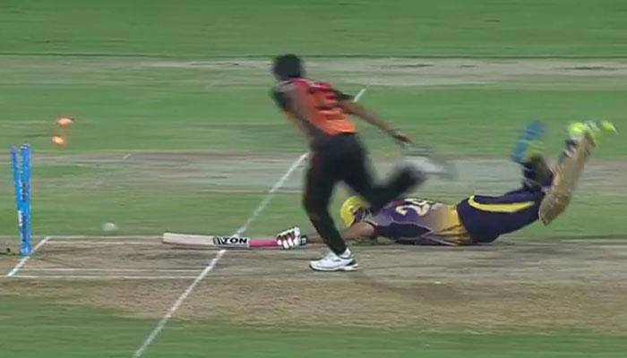 WATCH: Bhuvneshwar Kumar's magical over which almost sealed the deal for Hyderabad against Kolkata in IPL Eliminator