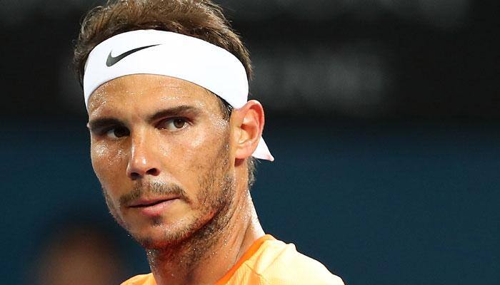 Rome Masters: Rafael Nadal advances to third round as Nicolas Almagro quits with knee problem